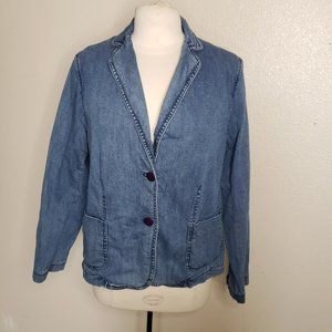 Vintage Pendleton Women's Jean Blazer Jacket Size XL